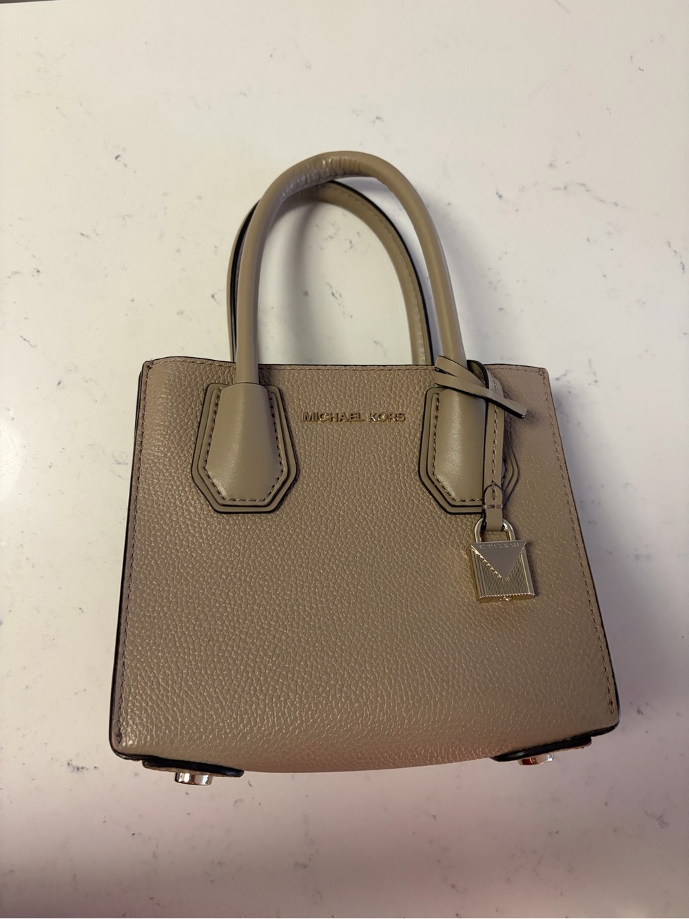 Michael Kors Pebbled Leather Satchel